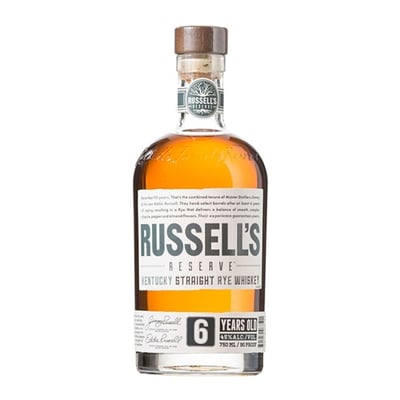 Russells Reserve Rye 6Yr bottle
