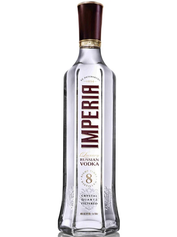 Russian Standard Imperia Vodka bottle