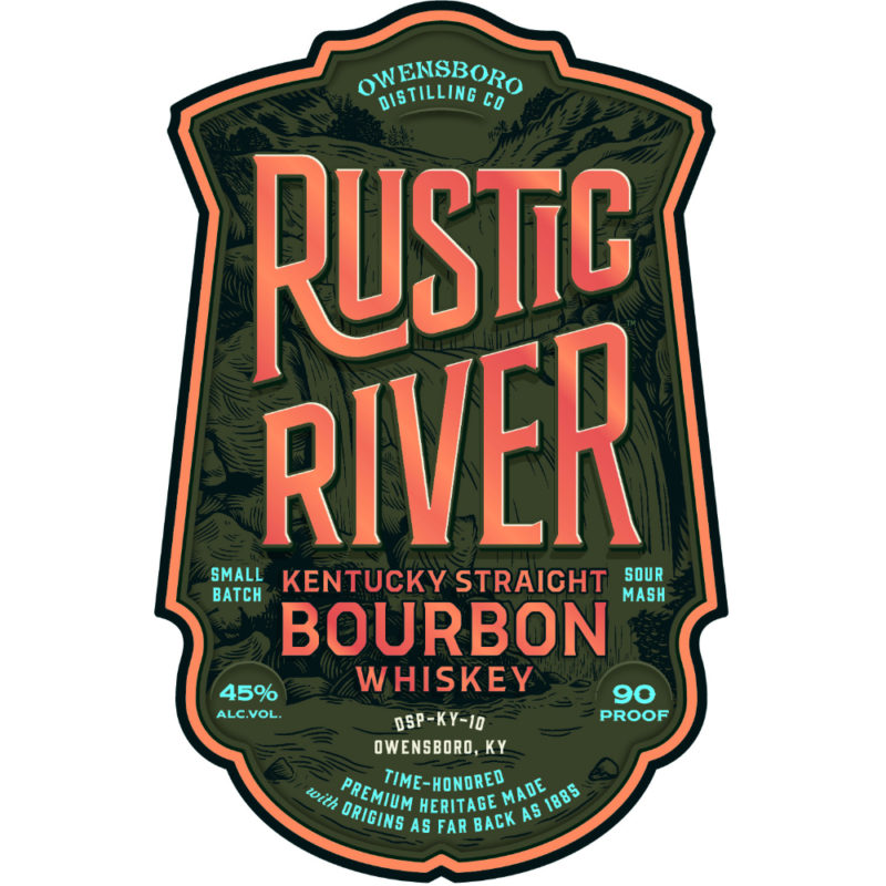 Rustic River Bourbon bottle