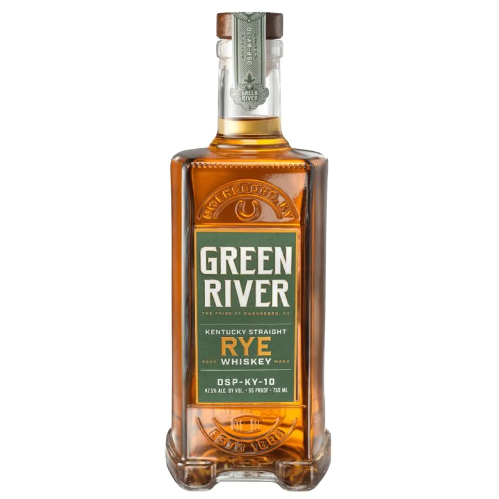 Rustic River Kentucky Straight Rye Whiskey bottle
