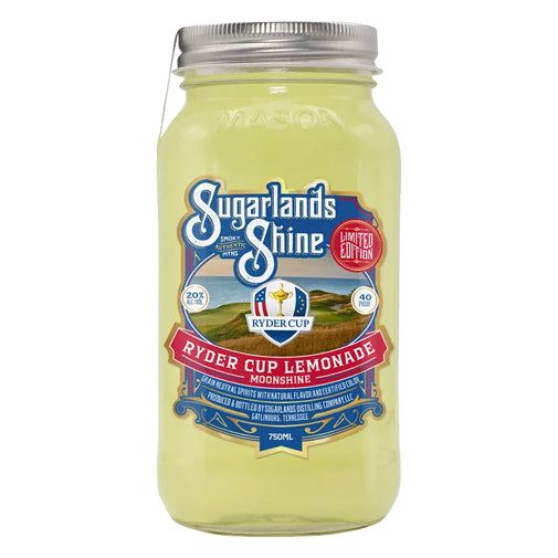 Ryder Cup Lemonade Moonshine Mini - Disco bottle