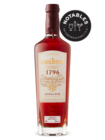Santa Teresa 1796 Solera Rum bottle