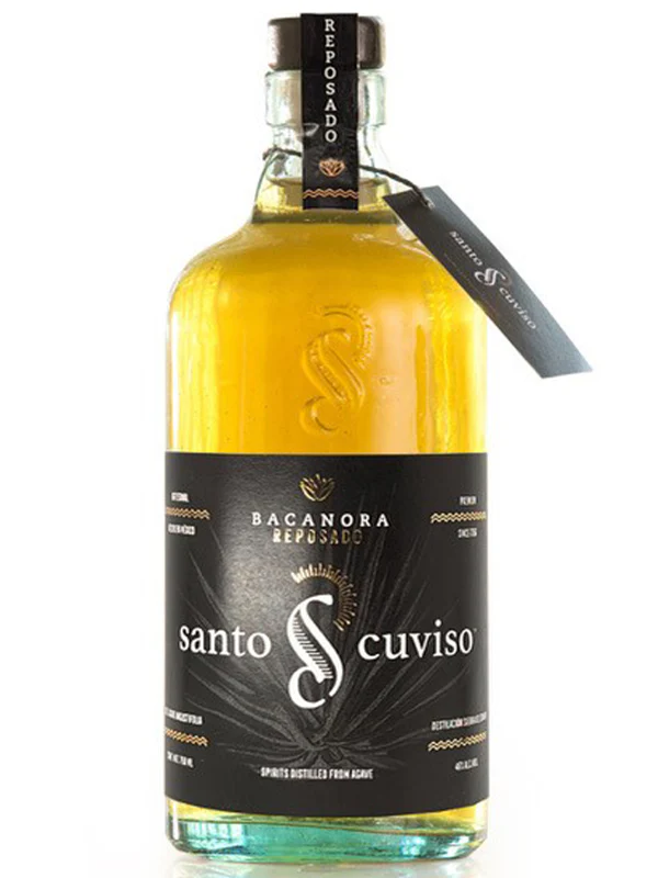 Santo Cuviso Bacanora Reposado Agave bottle