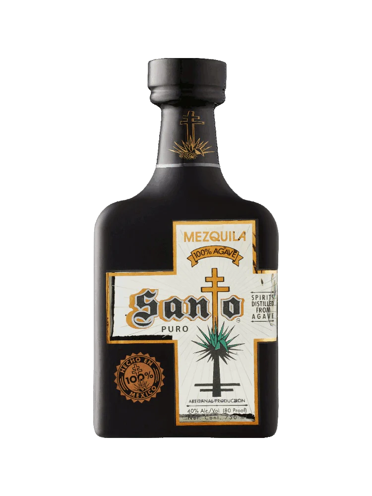 Santo Puro Mezquila bottle