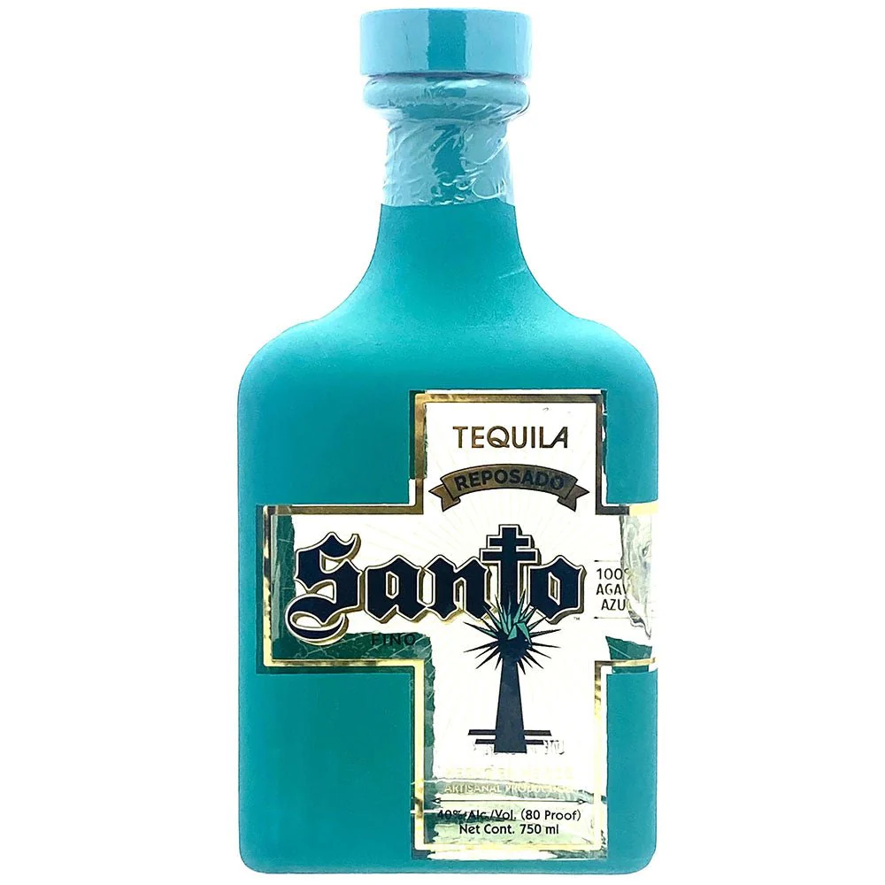Santo Tequila Reposado bottle