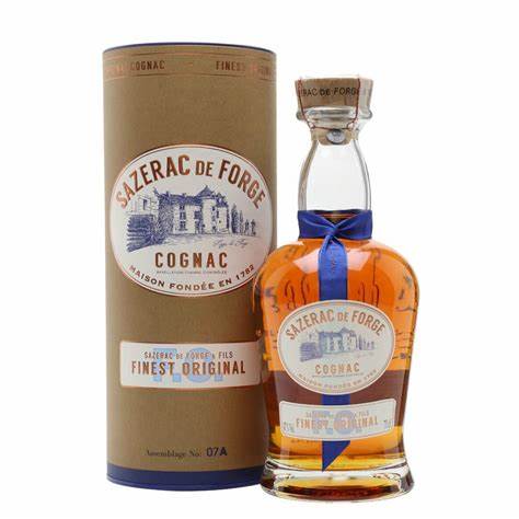 Sazerac De Forge Cognac bottle