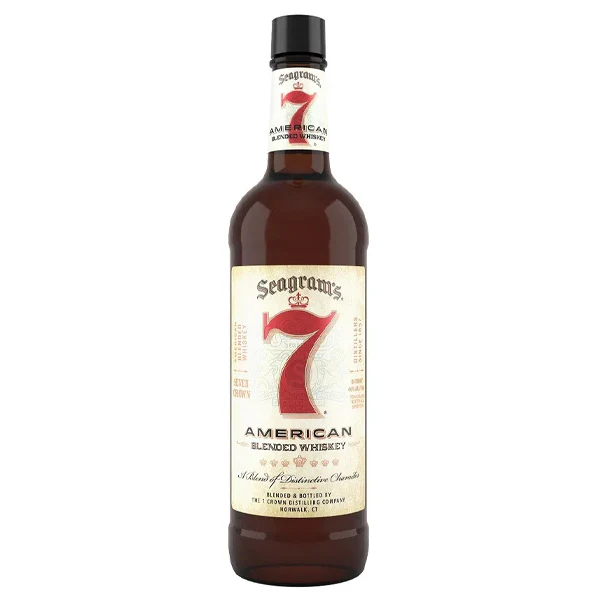 Seagrams 83 American Blended Whiskey bottle