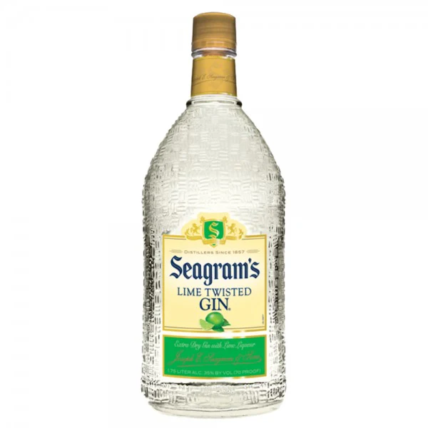 Seagrams Lime Vodka bottle