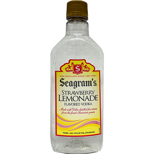 Seagrams Strawberry Lemonade Vodka Mini bottle