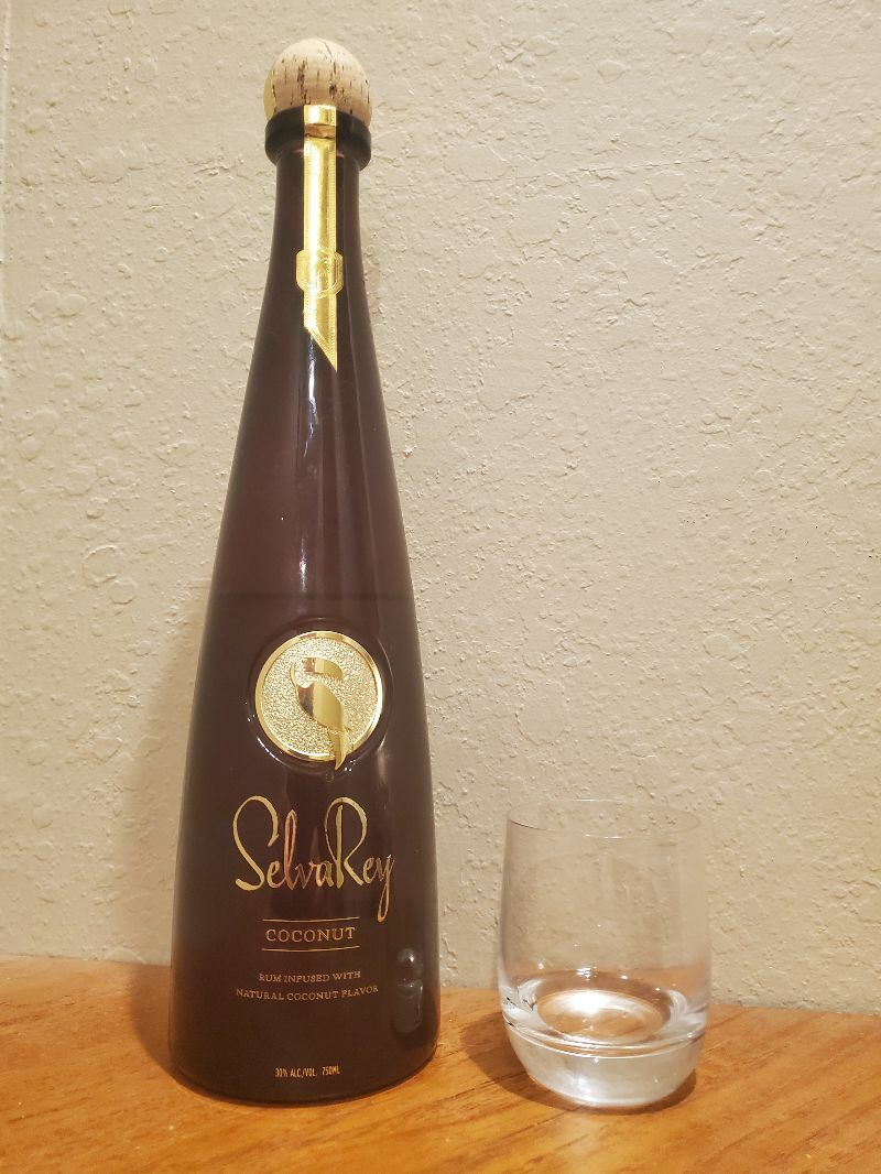 Selvarey Coconut Rum Infused With Natural Coconut Flavor bottle