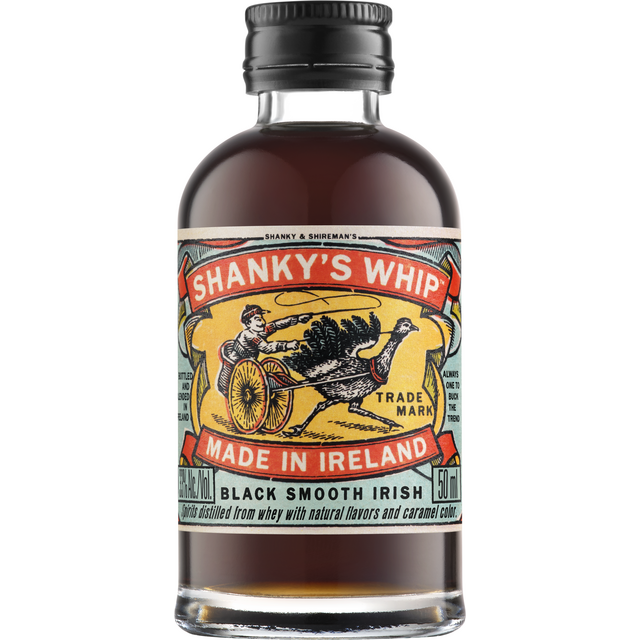 Shankys Whip Black Spirits Mini bottle