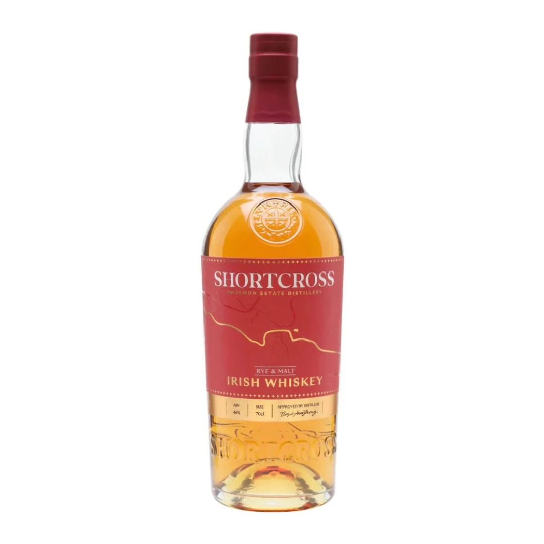 Shortcross Rye And Malt Irish Whiskey bottle