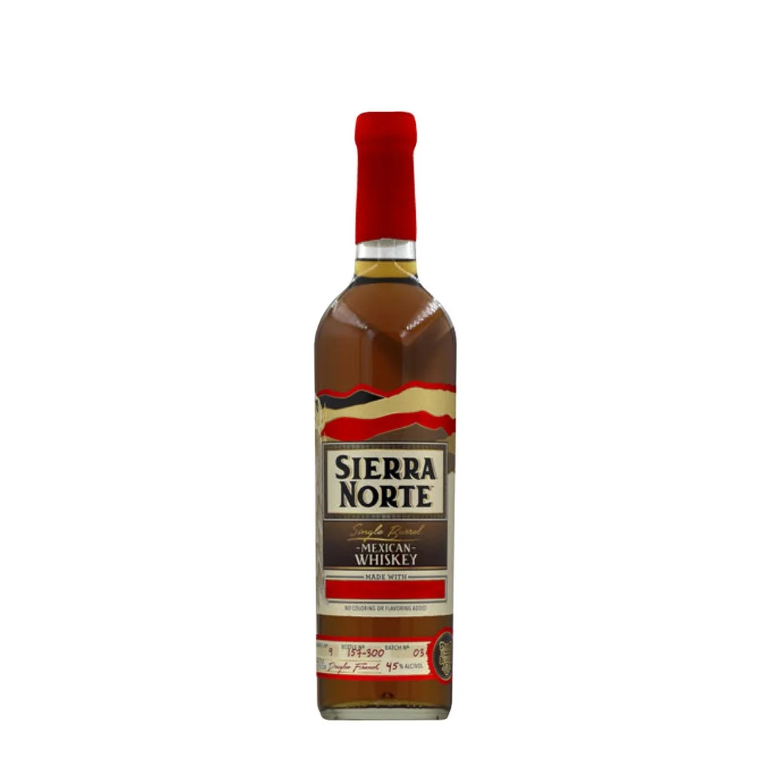 Sierra Norte Whiskey Red Corn bottle