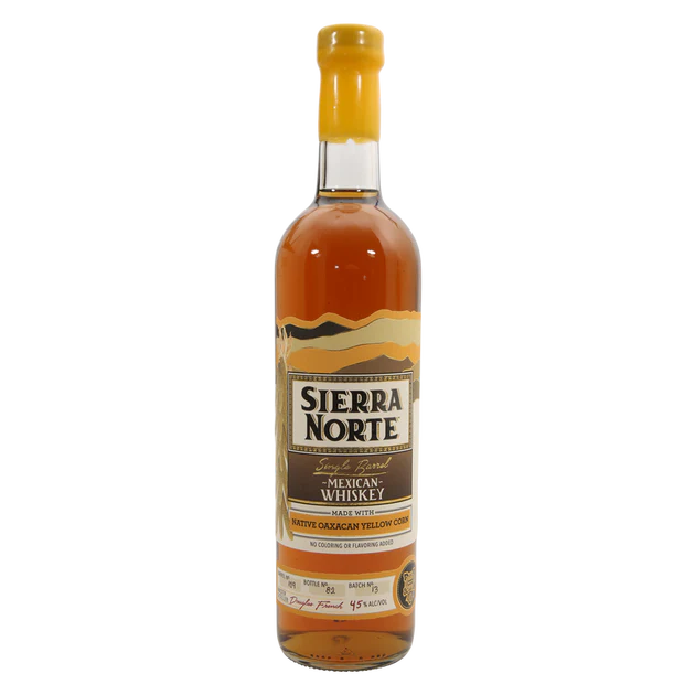 Sierra Norte Yellow Corn Whiskey bottle