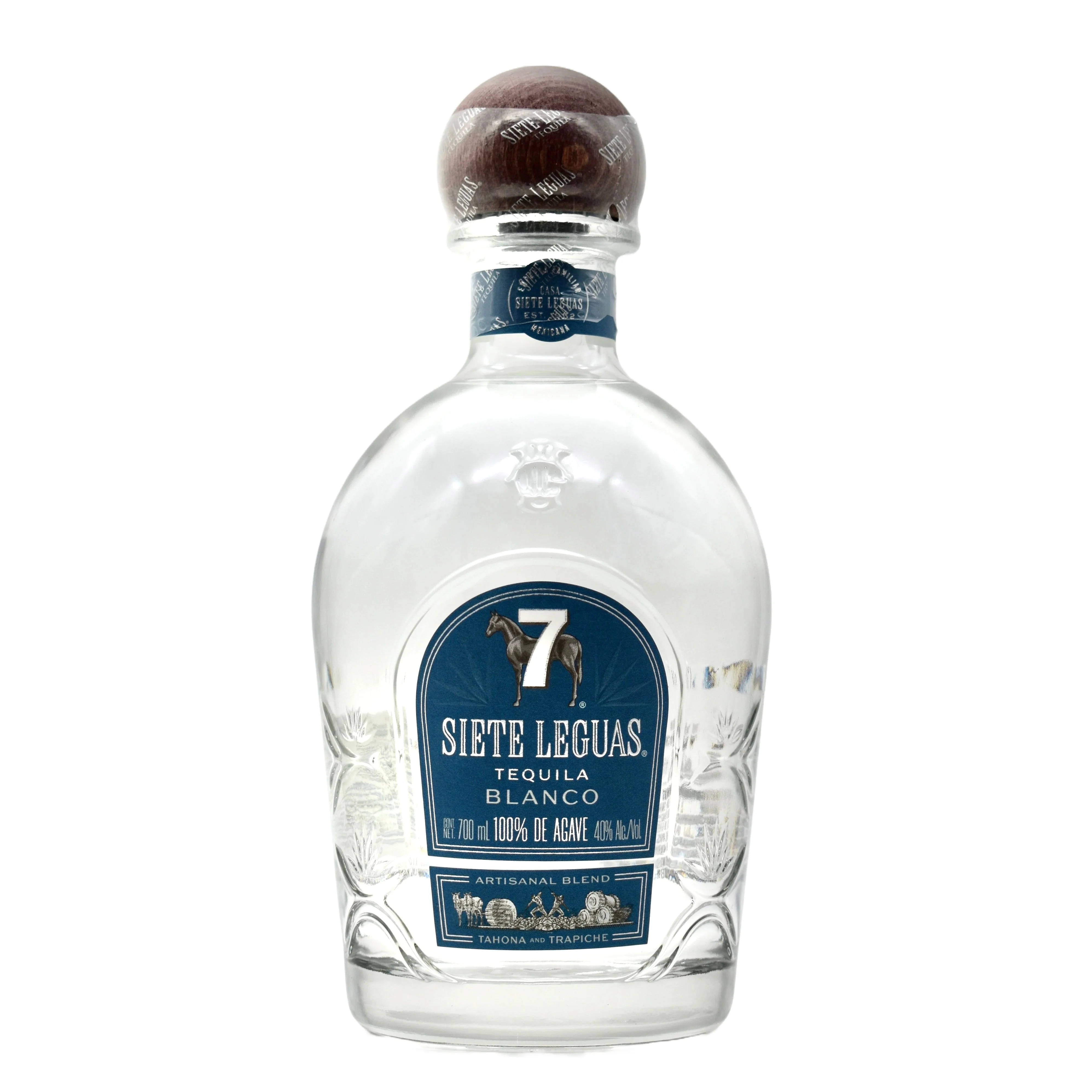 Siete Leguas Blanco Tequila Use Code 90062 bottle