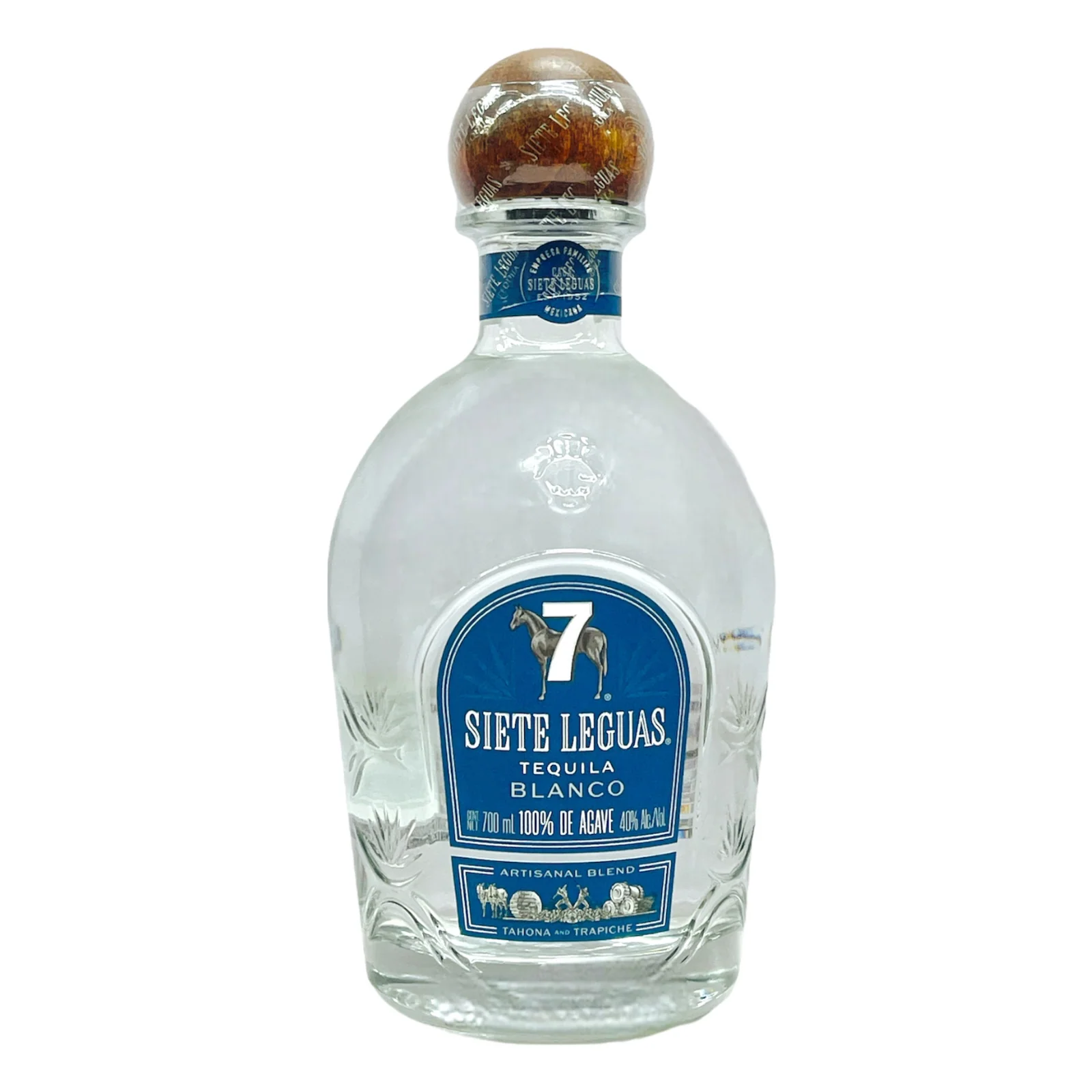 Siete Leguas Blanco Tequila bottle