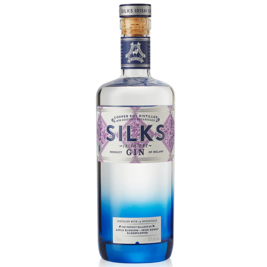 Silks Gin bottle