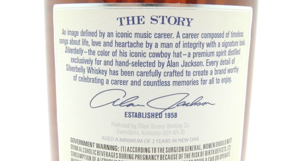 Silverbelly Whiskey (2. Wanted) Disco bottle