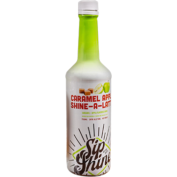 Sip Shine Caramel Apple Shine-A-Latte Mini bottle