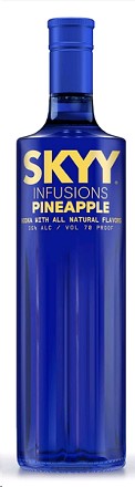 Skyy Infusions Pineapple Vodka bottle