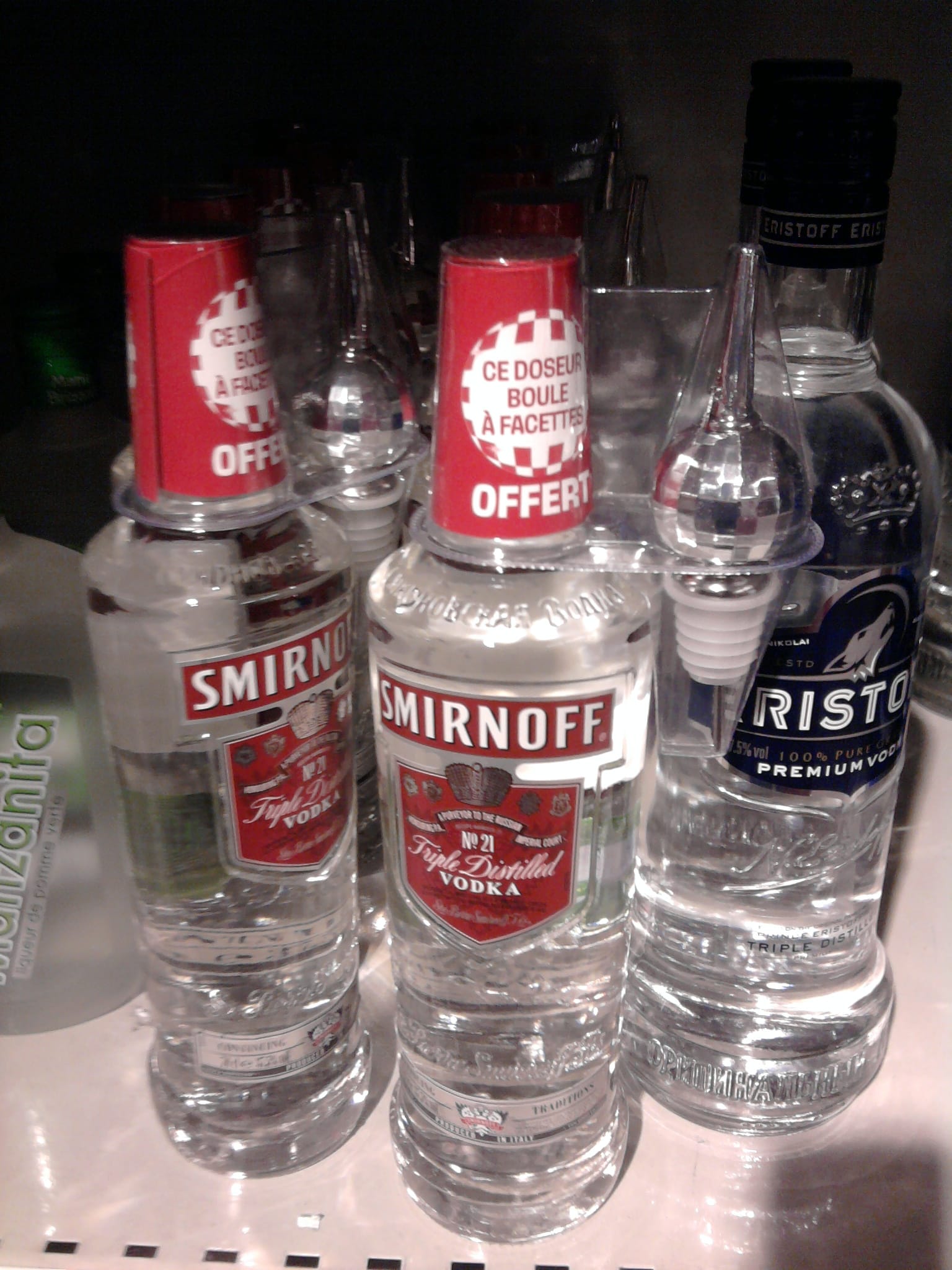 Smirnoff Grape Disco bottle