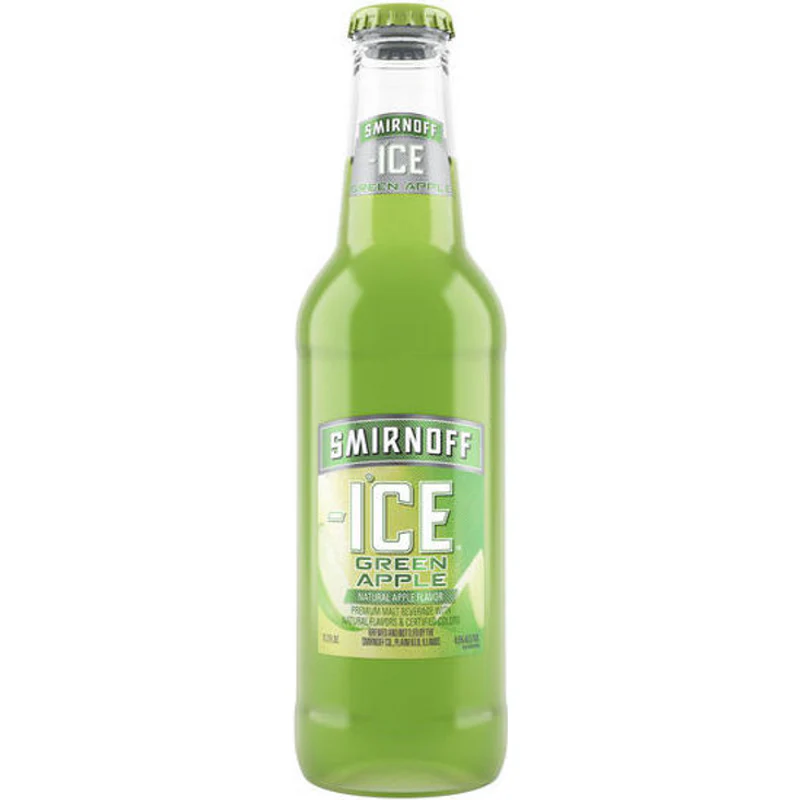 Smirnoff Green Apple bottle