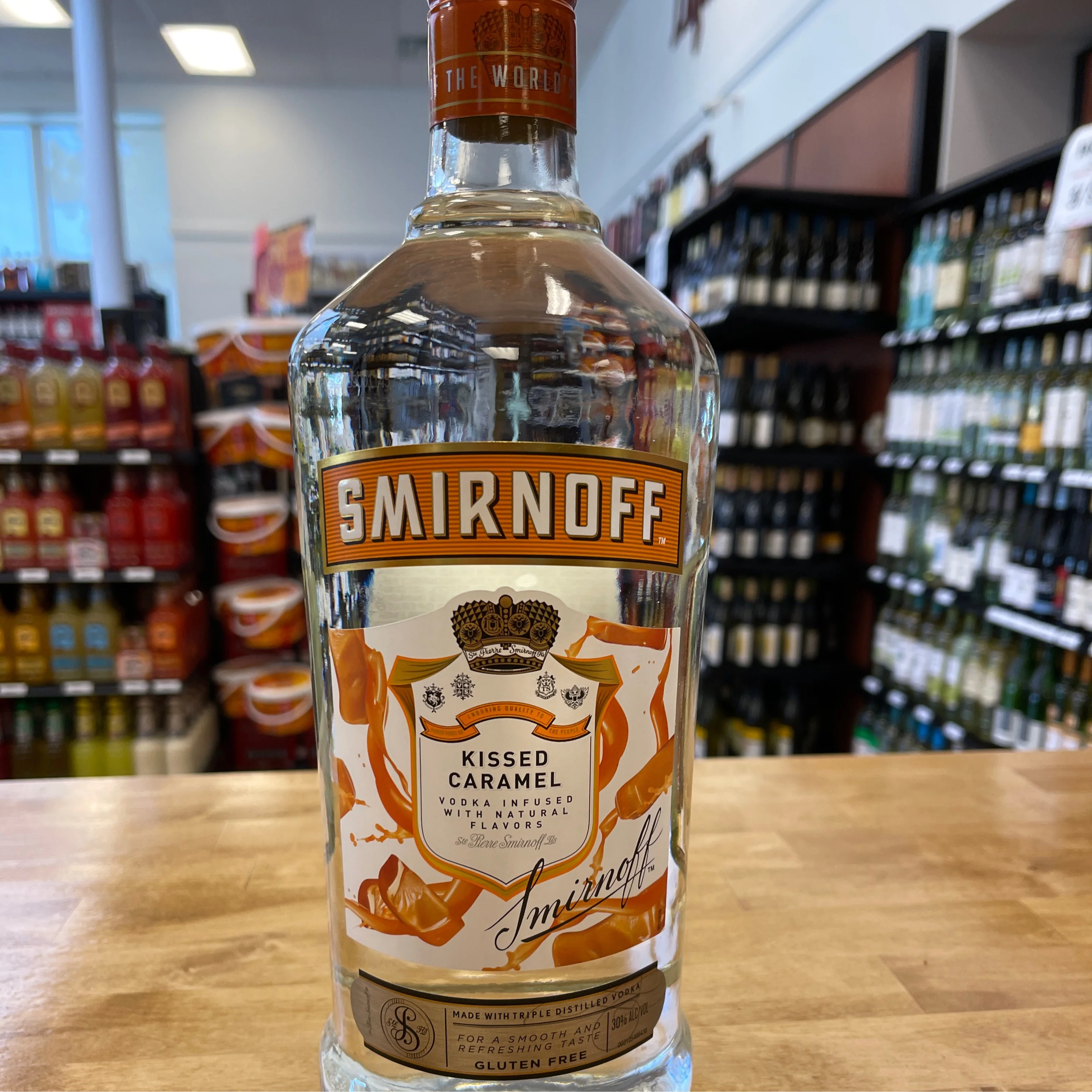 Smirnoff Kissed Caramel Mini bottle