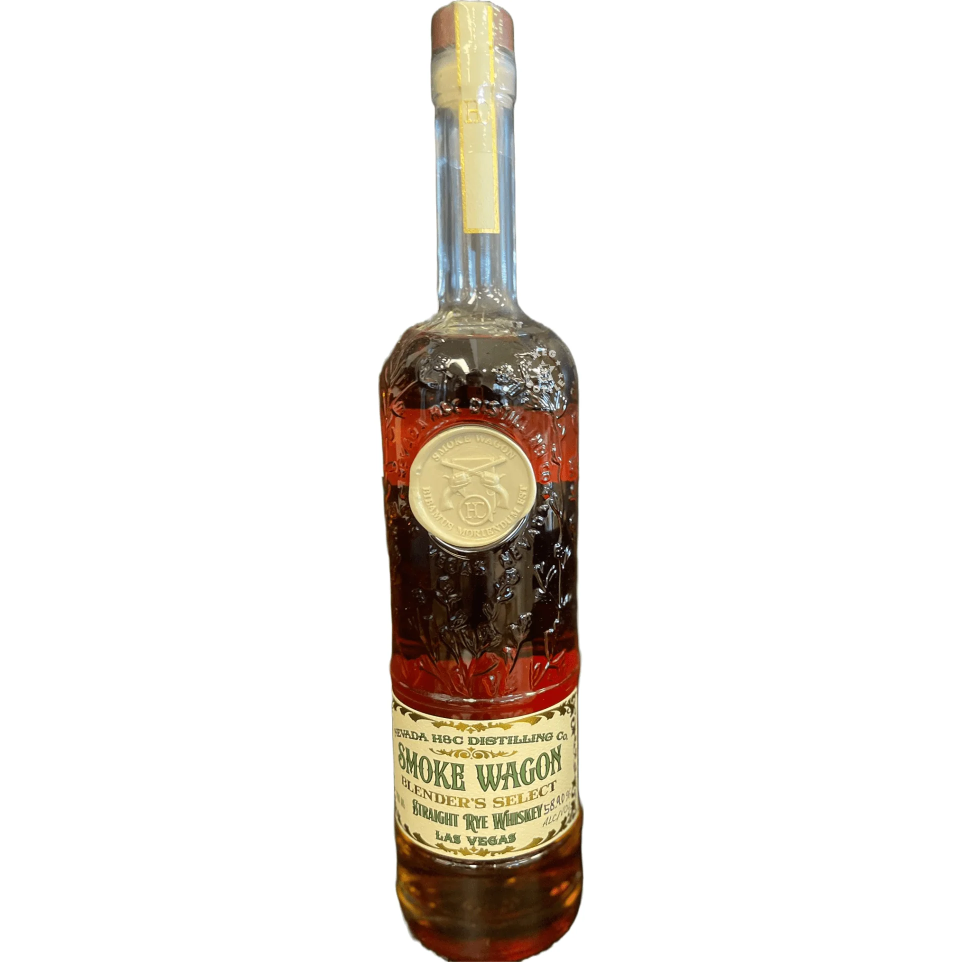 Smoke Wagon Blenders Select Rye Straight Whiskey bottle