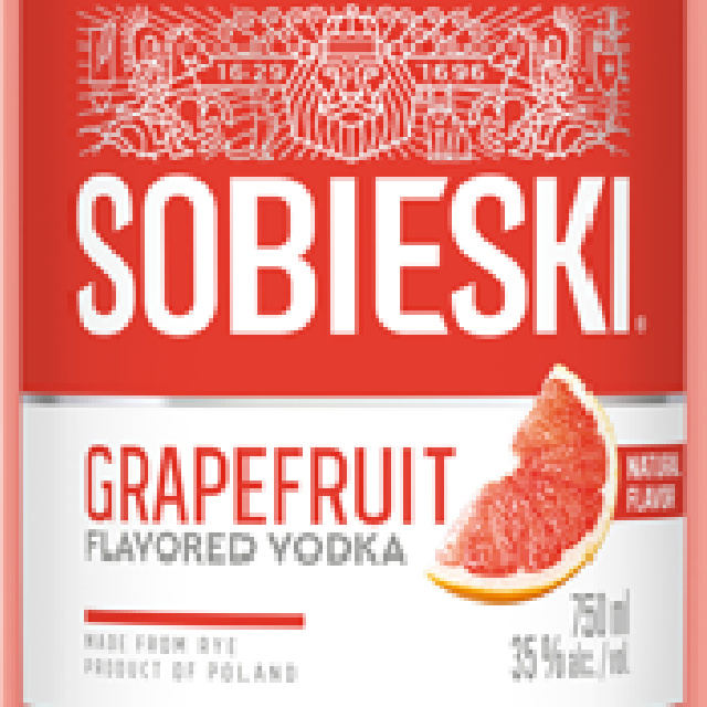 Sobieski Grapefruit Vodka bottle