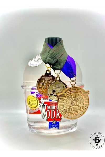 Soldier Valley Lee Greenwood Vodka bottle