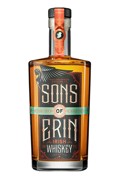 Sons Of Erin Irish Whiskey bottle