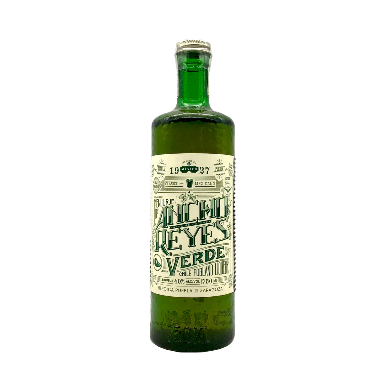 Sooh Ancho Reyes Verde bottle