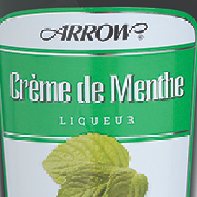 Sooh Arrow Creme De Menthe White bottle