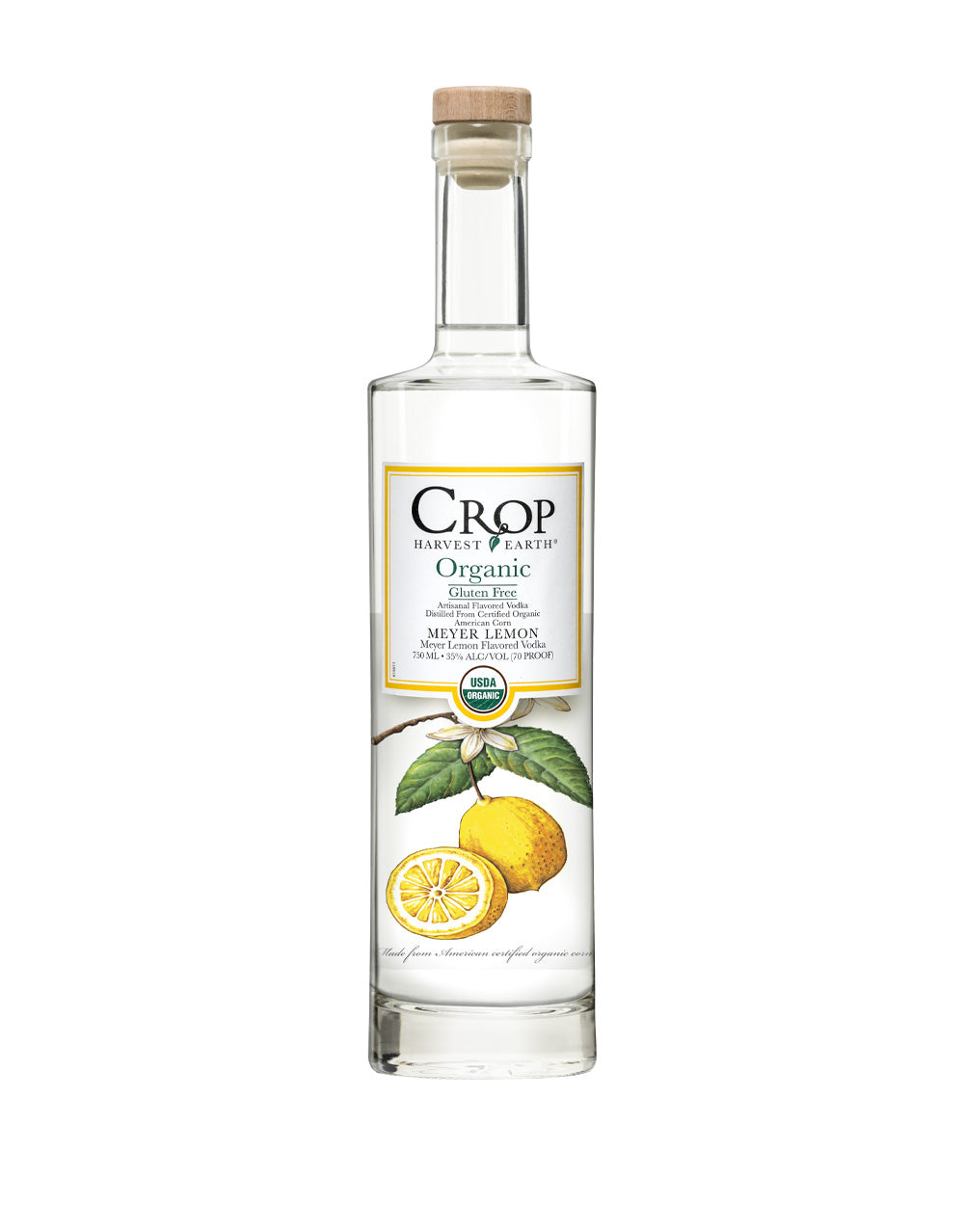 Sooh Crop Meyer Lemon Vodka bottle