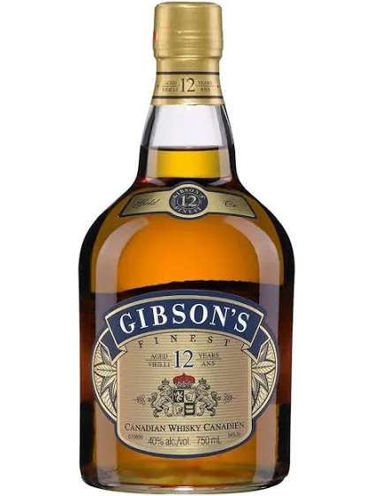 Sooh Gibsons Finest Aged 12 Yr bottle
