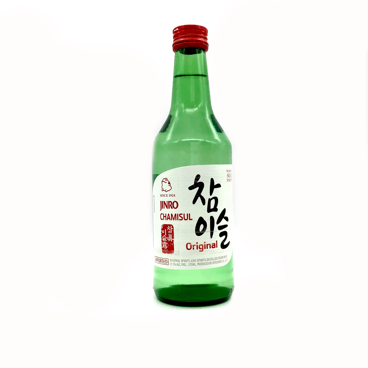 Sooh Jinro Chamisul Original Soju bottle