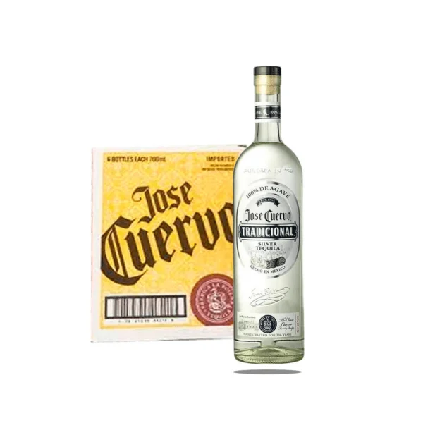 Sooh Jose Cuervo Tradicional Silver bottle