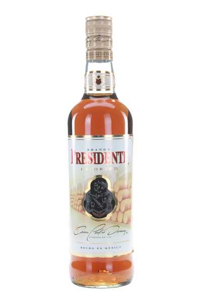 Sooh Presidente Grape Brandy (Pedro Domecq) bottle