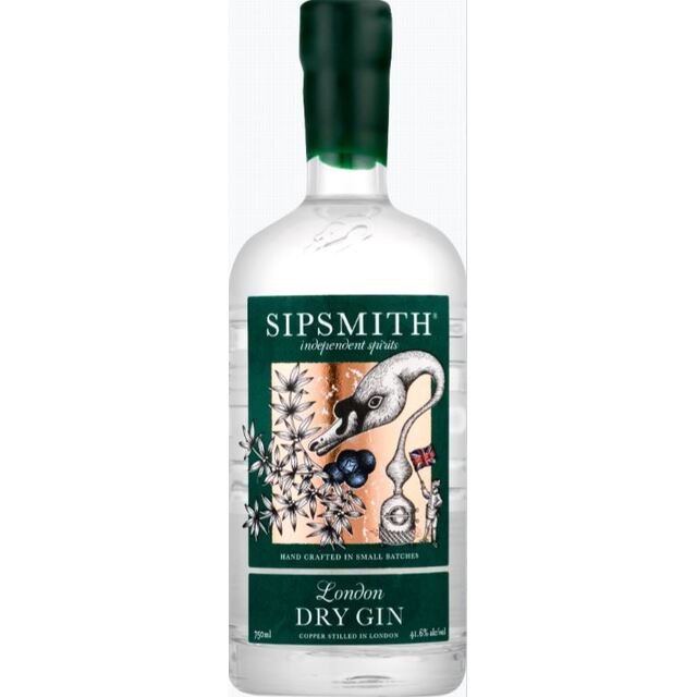 Sooh Sipsmith London Dry Gin bottle