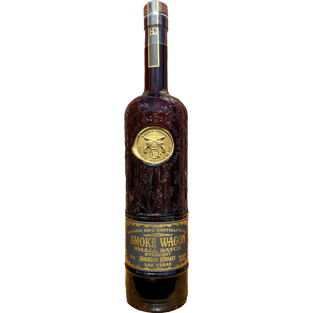 Sooh Smoke Wagon Small Batch Bourbon Whiskey bottle