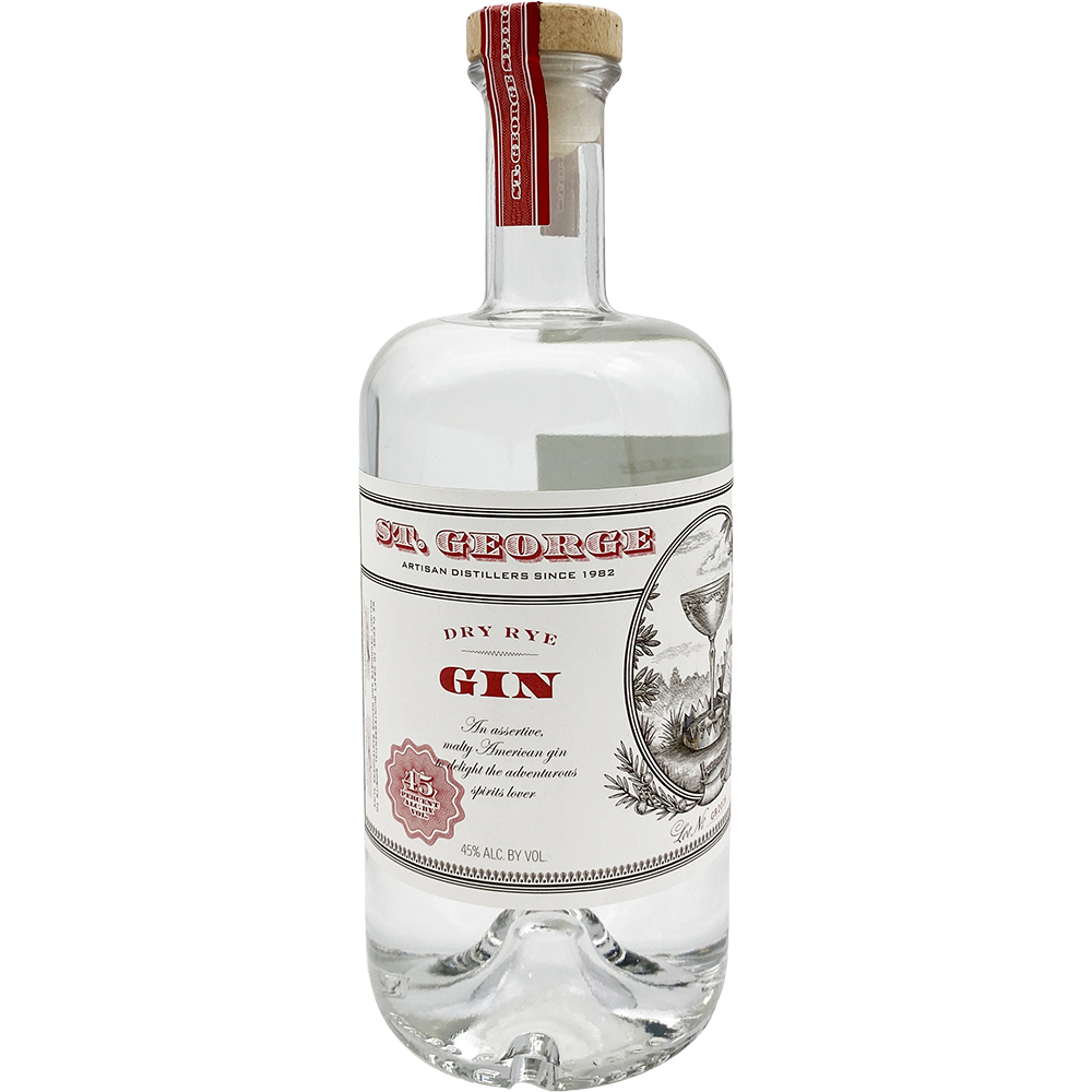 St George Dry Rye Gin bottle