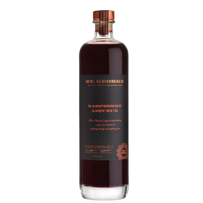 St George Raspberry Liqueur Disco bottle