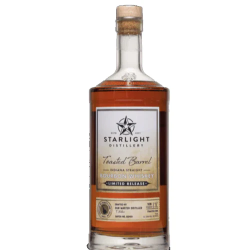 Starlight Distillery Indiana Straight Light Whiskey bottle