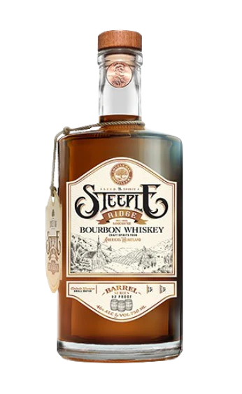 Steeple Ridge Bourbon bottle