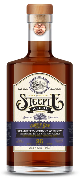 Steeple Ridge Cask Strength Pedro Ximenez Finished Bourbon W bottle