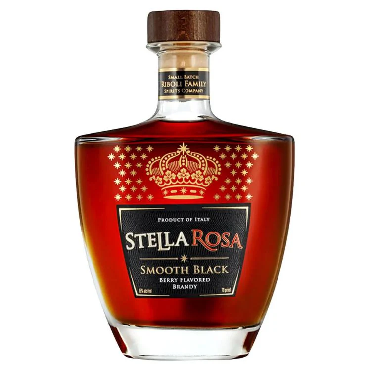 Stella Rosa Smooth Black Brandy bottle
