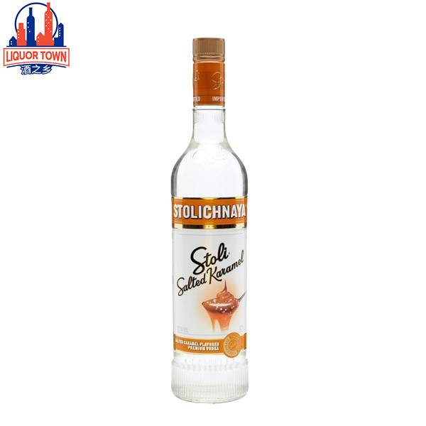 Stolichnaya Salted Karamel bottle