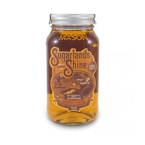 Sugarlands Shine Butterscotch Gold bottle