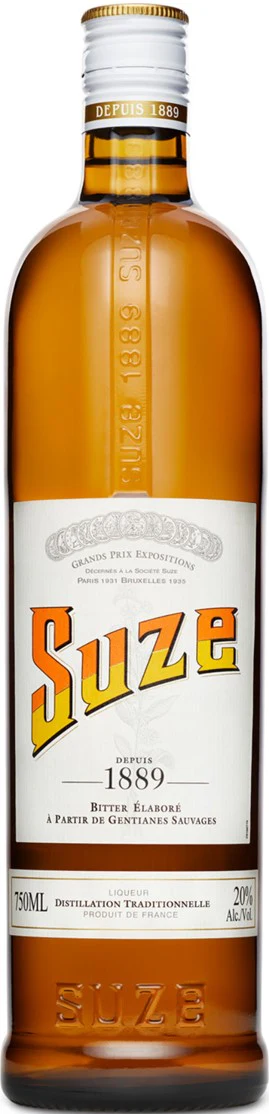 Suze Gentian Aperitif bottle