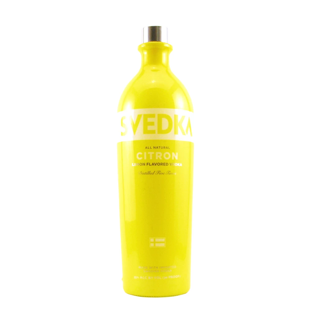 Svedka Citron Vodka Mini bottle